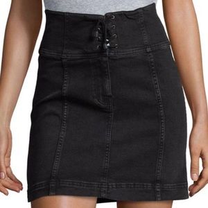 free people size  8 high waisted skirt